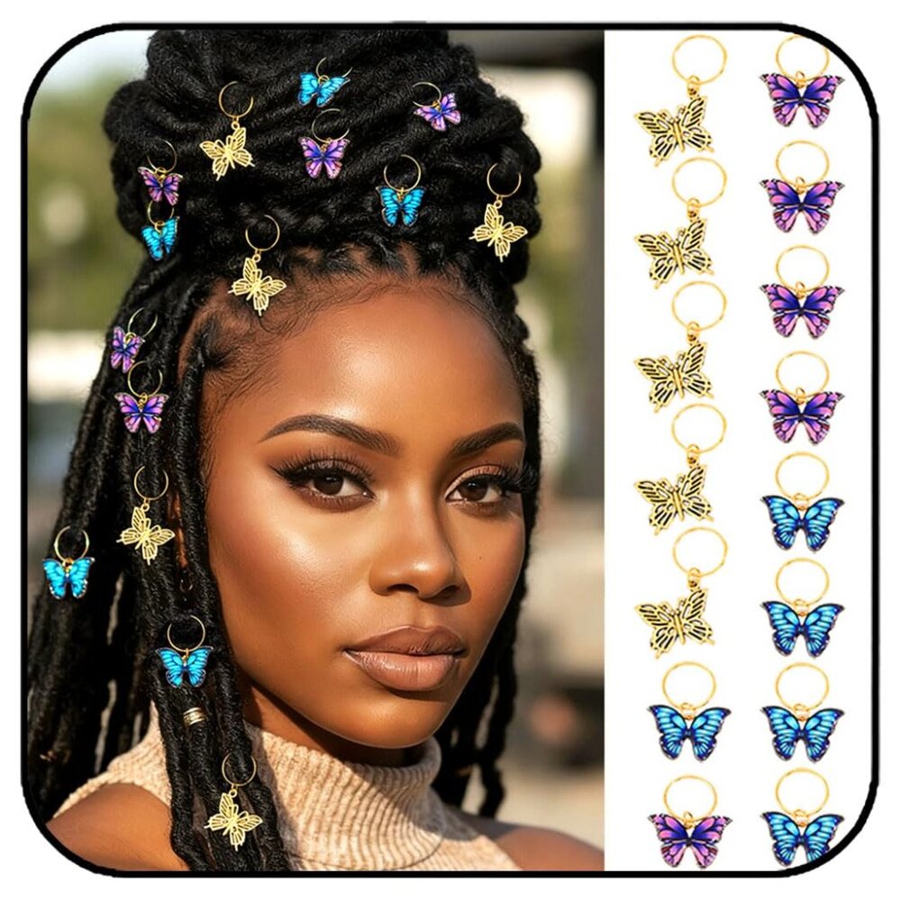 Charming 15pcs Butterfly Hair Jewelry  Stylish Accessories For All Hair Types